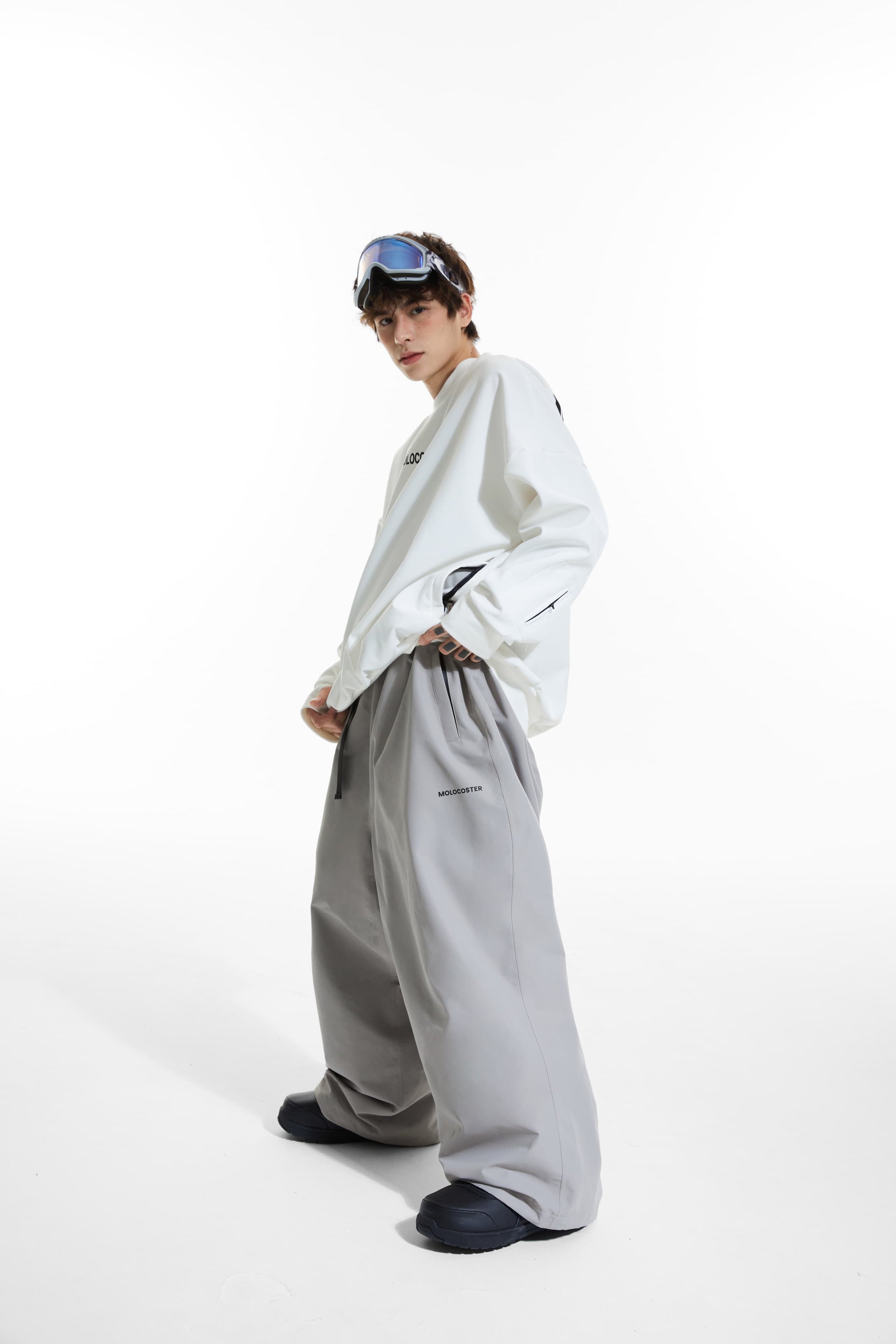Molocoster Oversize Fleece Snow Pants - Unisex - Snowears- 
