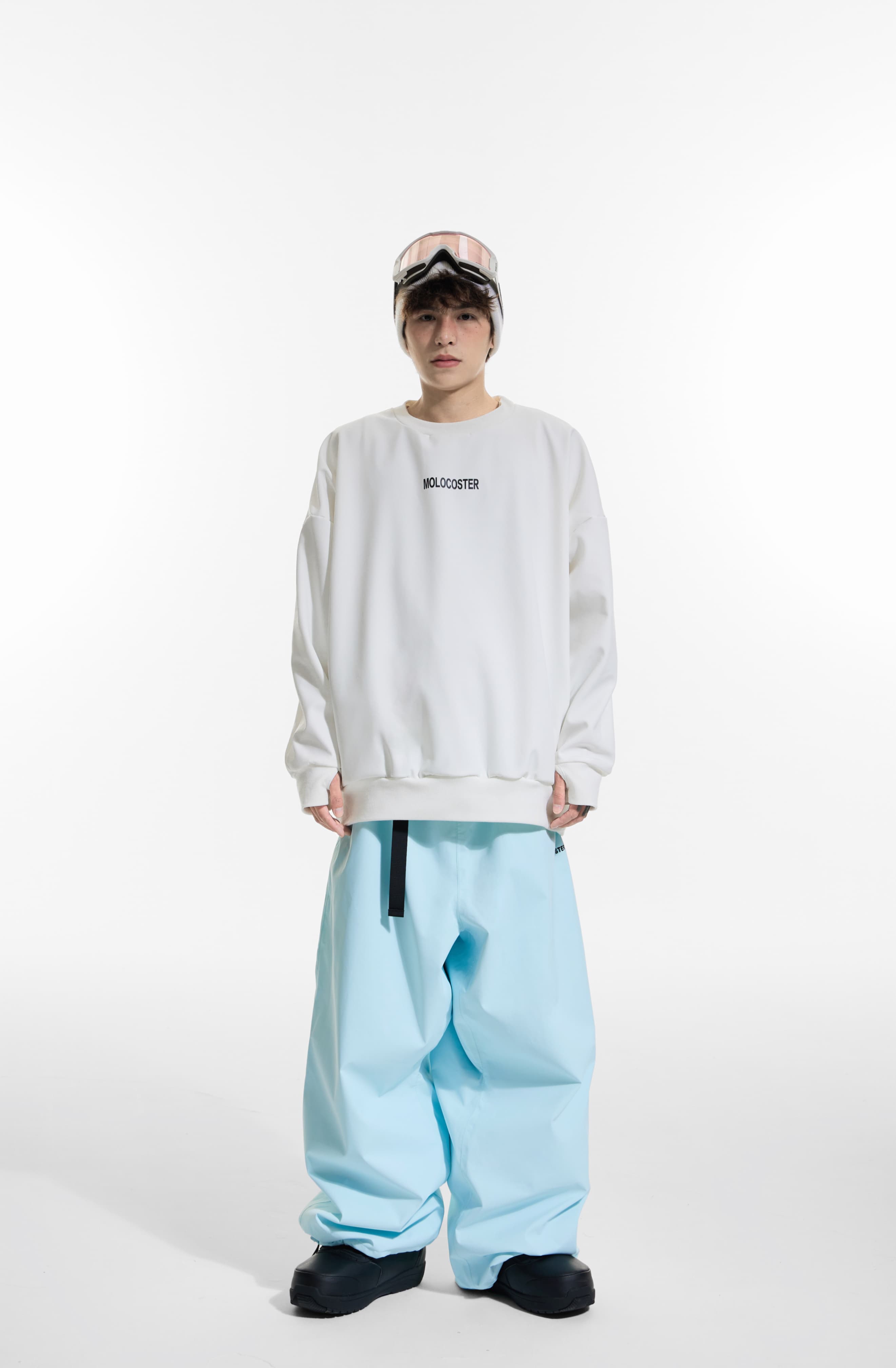 Molocoster Oversize Fleece Snow Pants - Unisex - Snowears- 