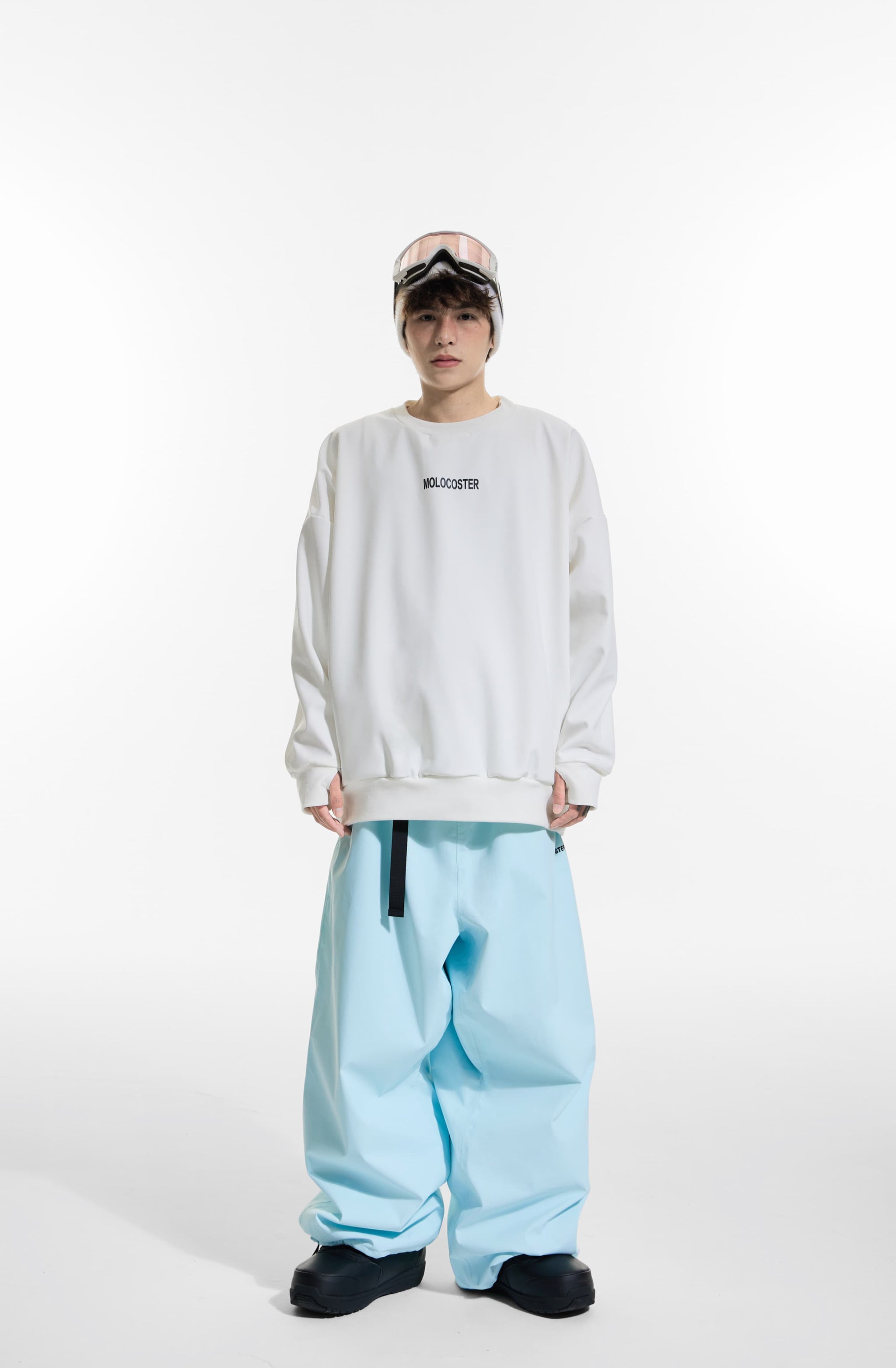 Molocoster Oversize Fleece Snow Pants - Unisex - Snowears- 