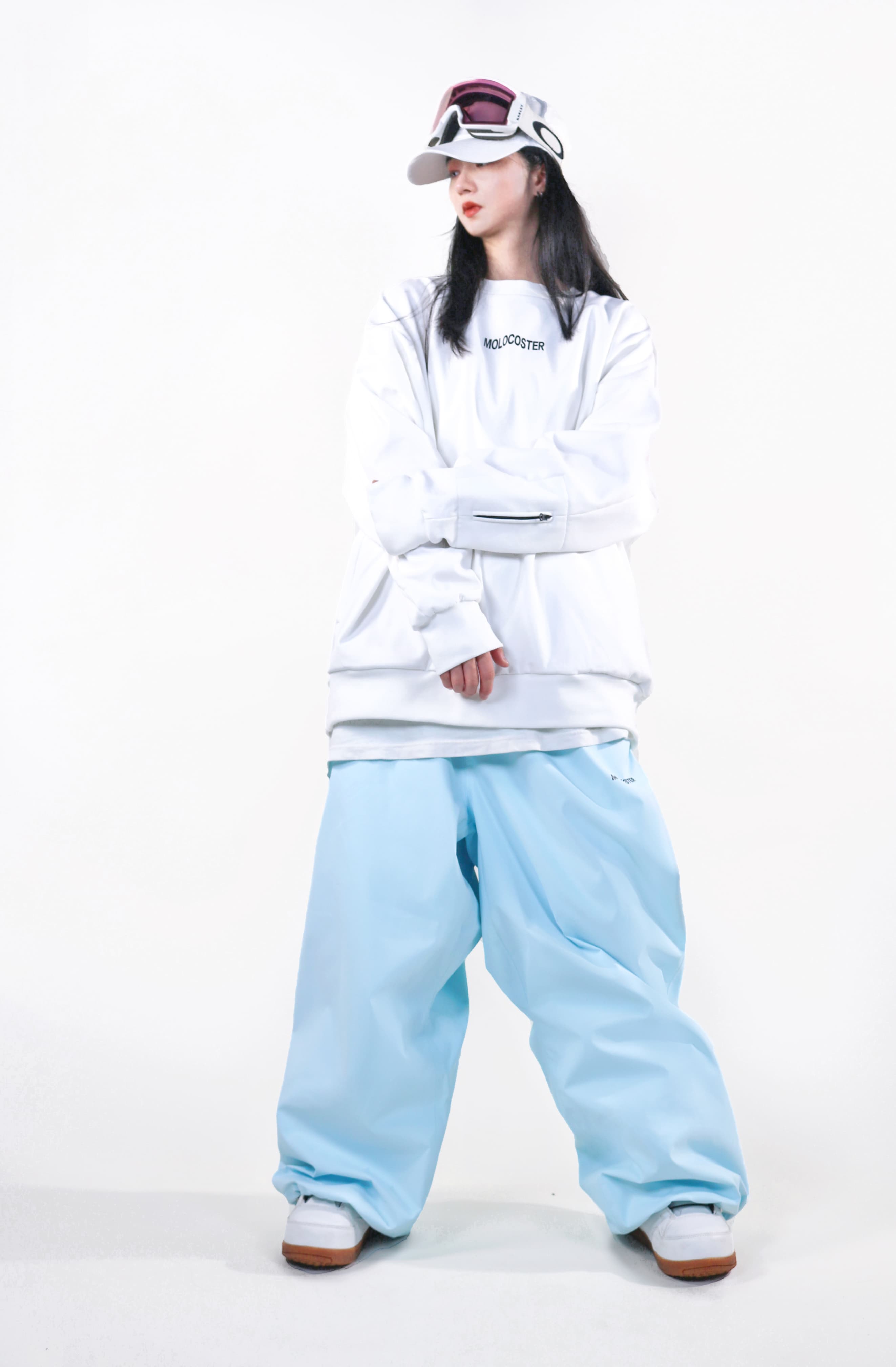 Molocoster Oversize Fleece Snow Pants - Unisex - Snowears- 