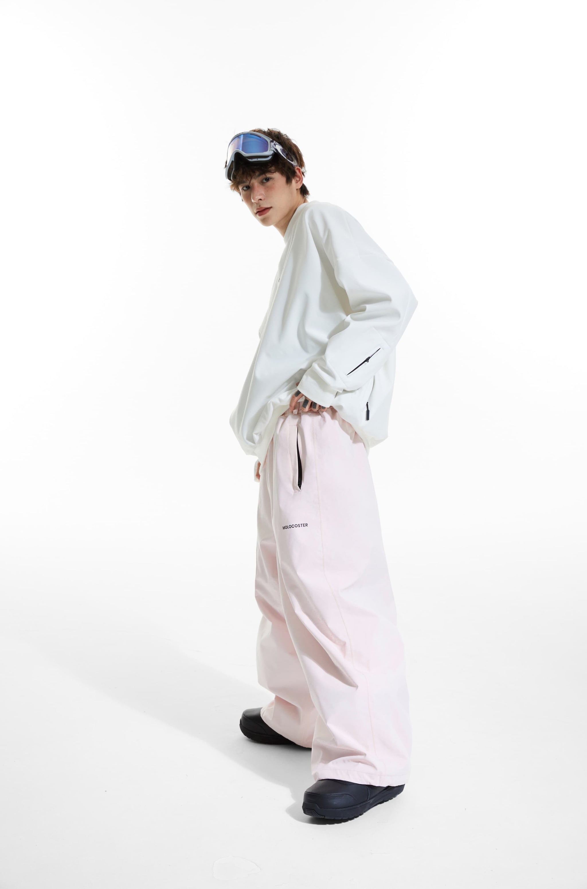 Molocoster Oversize Fleece Snow Pants - Unisex - Snowears- 