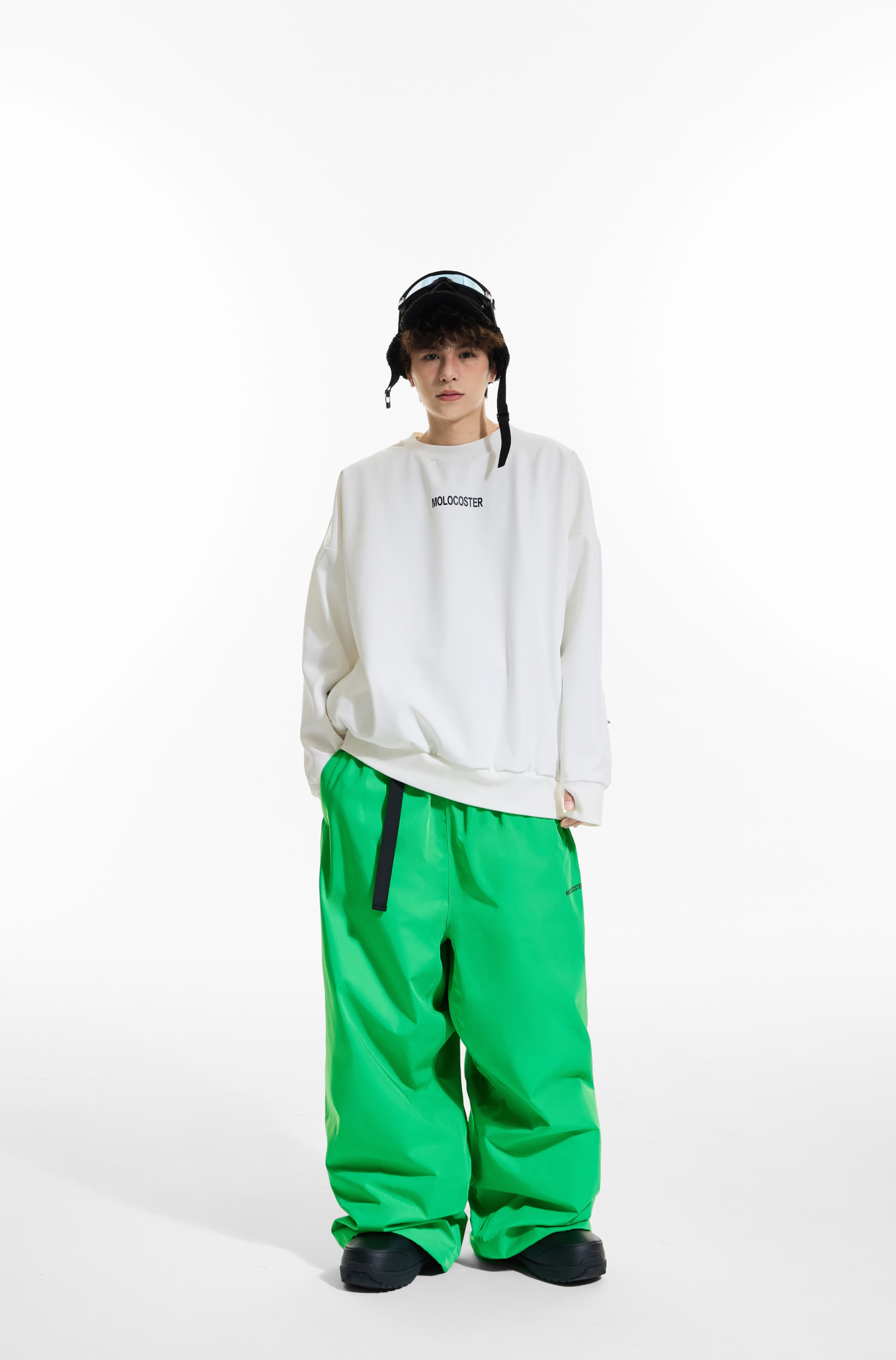 Molocoster Oversize Fleece Snow Pants - Unisex - Snowears- 