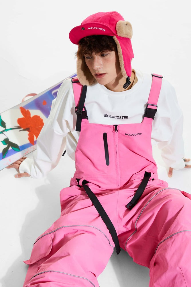 Molocoster Reflective Baggy Style Bibs - Unisex - Snowears- 