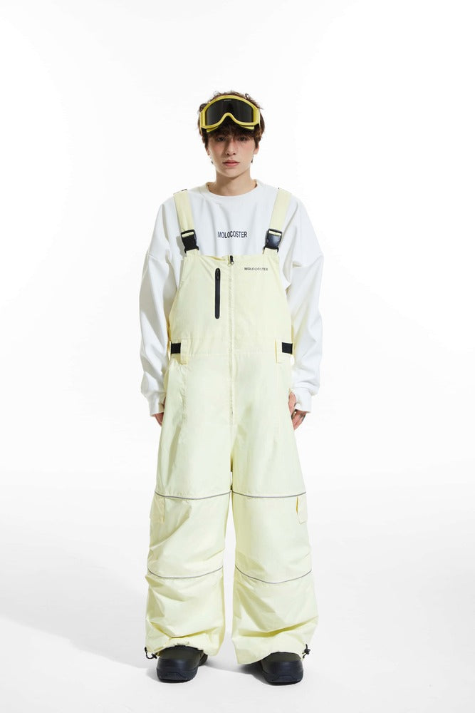 Molocoster Reflective Baggy Style Bibs - Unisex - Snowears- 