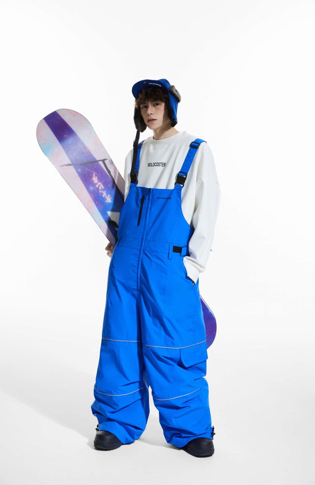 Molocoster Reflective Baggy Style Bibs - Unisex - Snowears- 