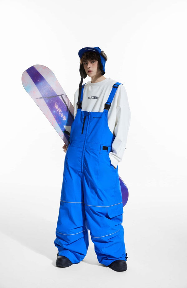 Molocoster Reflective Baggy Style Bibs - Unisex - Snowears- 
