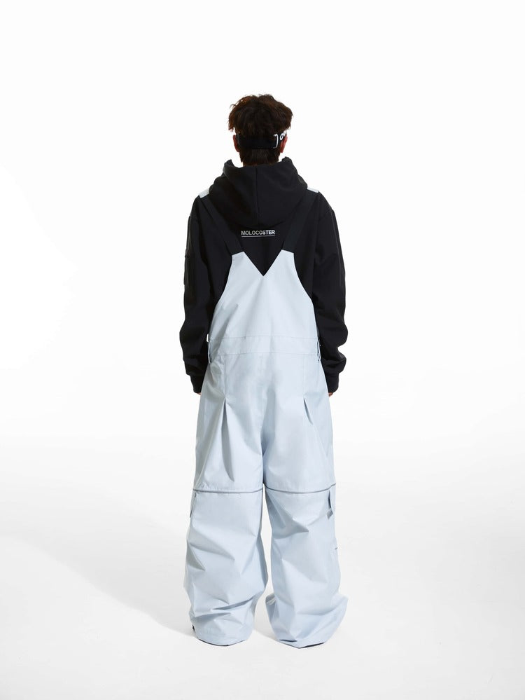 Molocoster Reflective Baggy Style Bibs - Unisex - Snowears- 