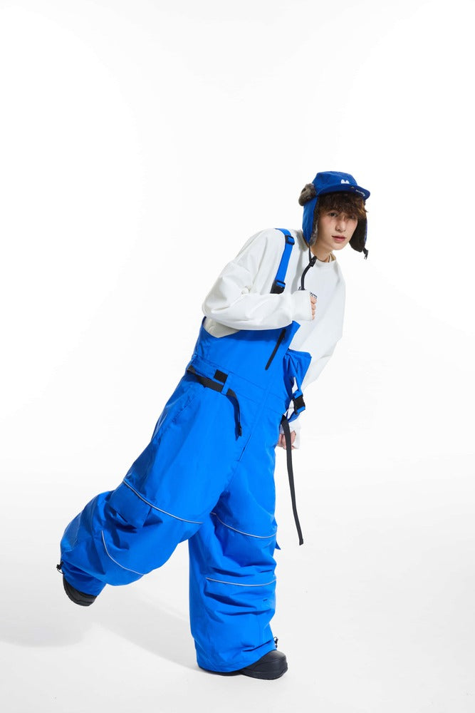 Molocoster Reflective Baggy Style Bibs - Unisex - Snowears- 
