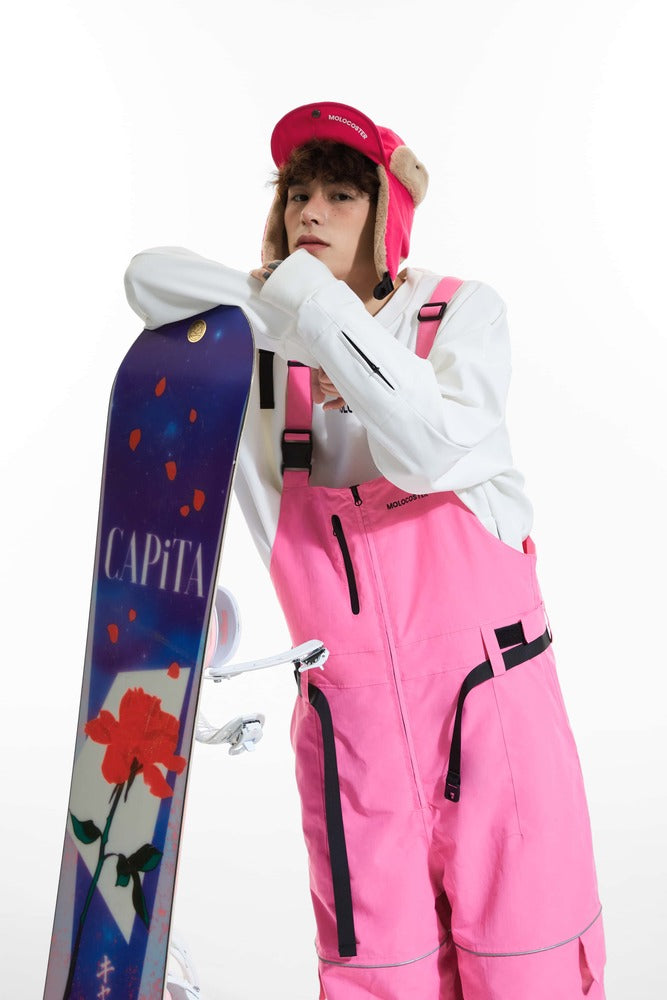 Molocoster Reflective Baggy Style Bibs - Unisex - Snowears- 