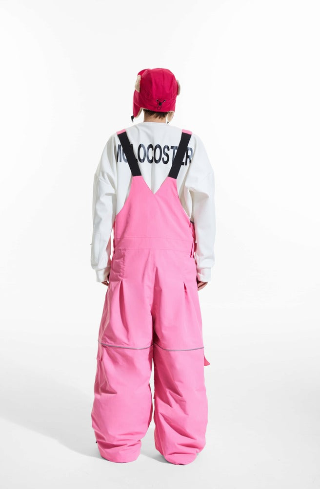 Molocoster Reflective Baggy Style Bibs - Unisex - Snowears- 