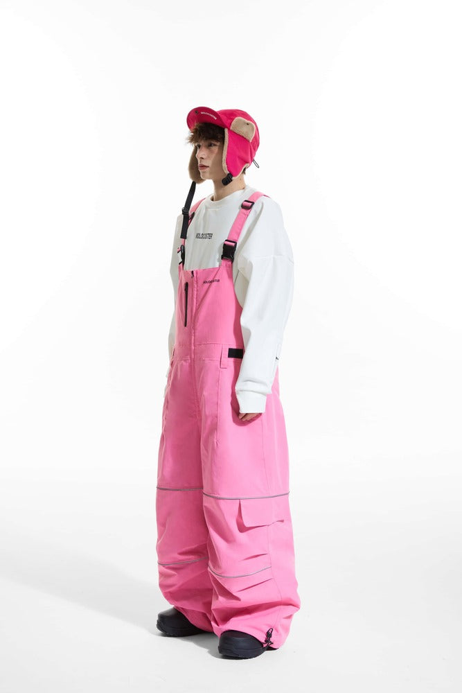Molocoster Reflective Baggy Style Bibs - Unisex - Snowears- 