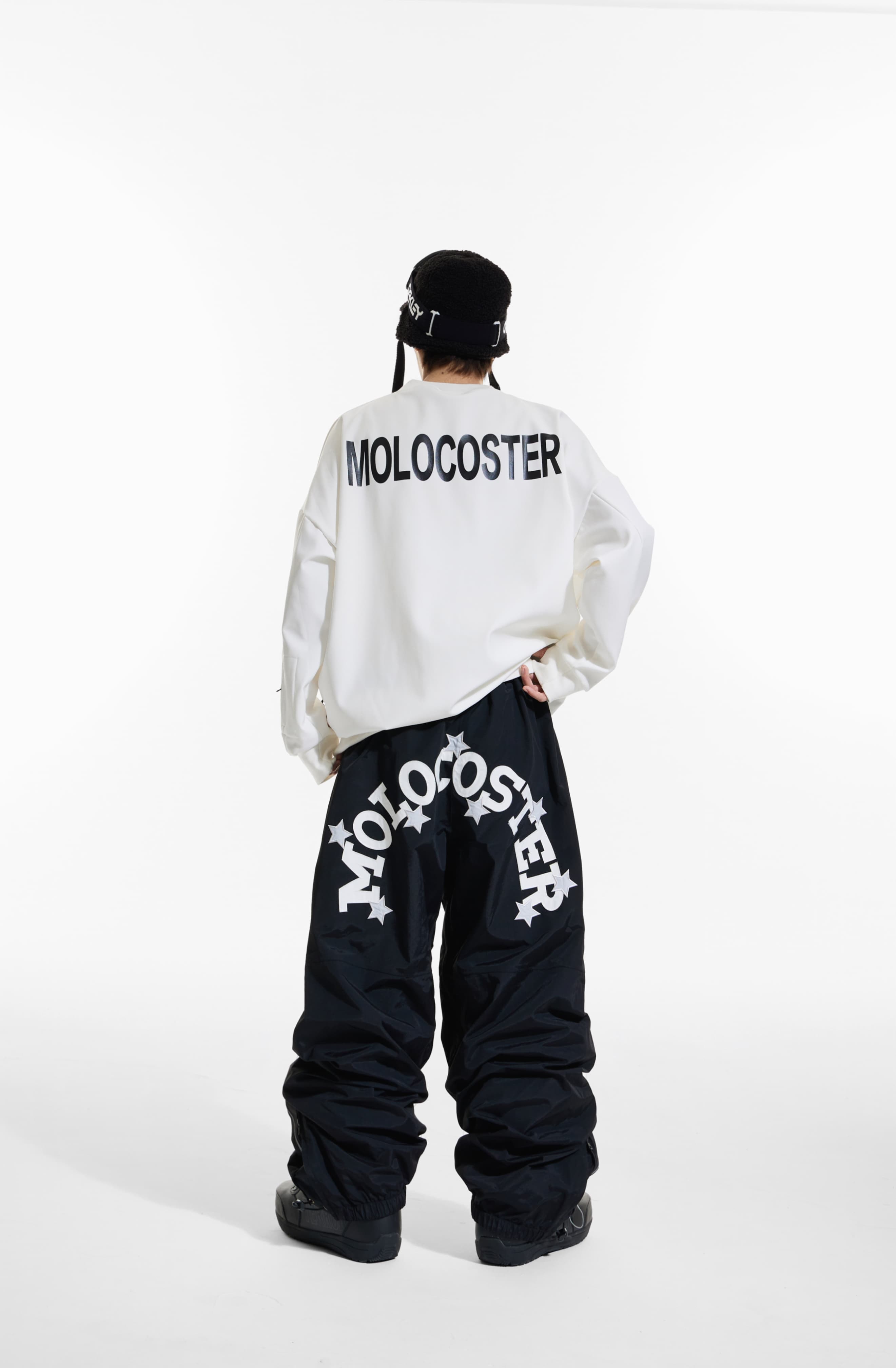 Molocoster Hip Logo Baggy Snow Pants - Unisex | Snowears