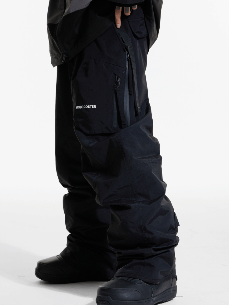 モロコスター ブラック スノーパンツ | 防水スノーパンツ | Snowears モロコスター ブラック スノーパンツ | 防水スノーパンツ | Snowears
