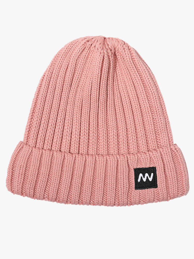 NANDN Ski Windproof Knitted Beanie Pink NANDN | Snowears.com