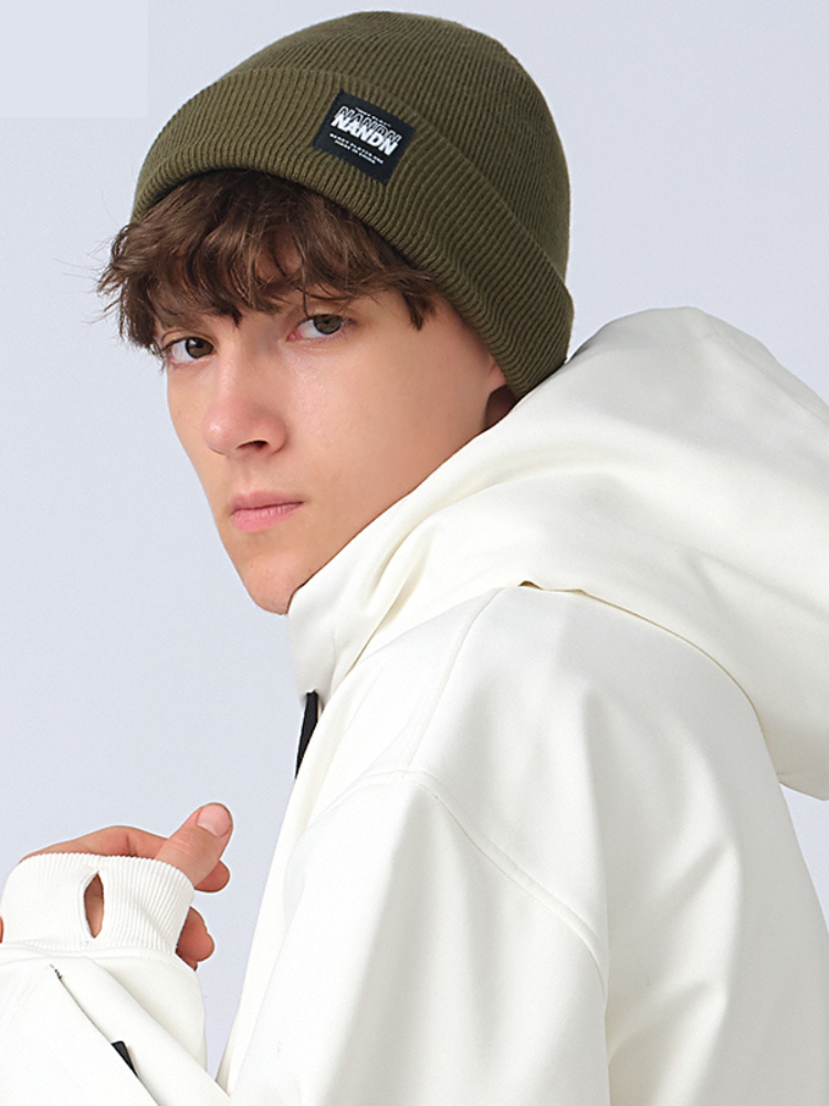 NANDN Winter Ski Tide Beanie - Snowears- 