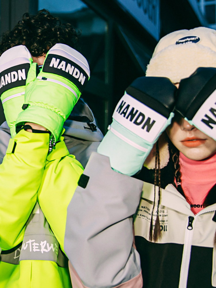 NANDN Winter Powder Snow Mittens - Snowears- Gloves & Mittens