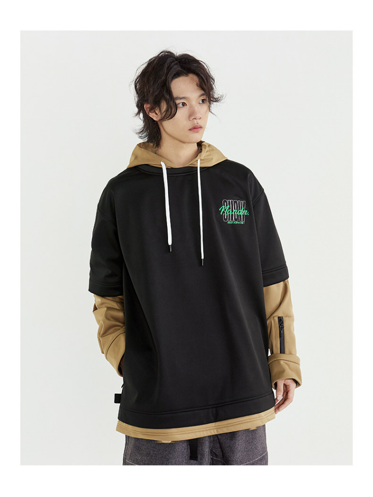 NANDN Fake Sleeves Pullover - Men's - Snowears- Hoodies & Sweaters