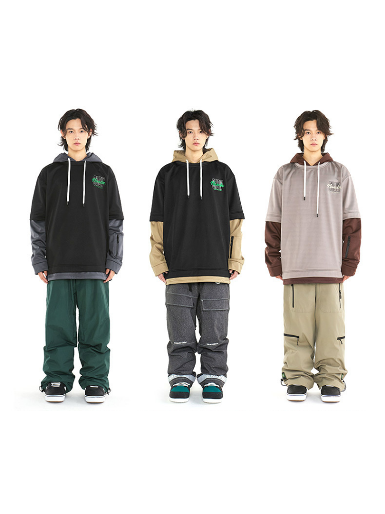 NANDN Fake Sleeves Pullover - Men's - Snowears- Hoodies & Sweaters