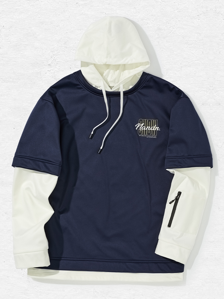 NANDN Fake Sleeves Pullover - Men's - Snowears- Hoodies & Sweaters