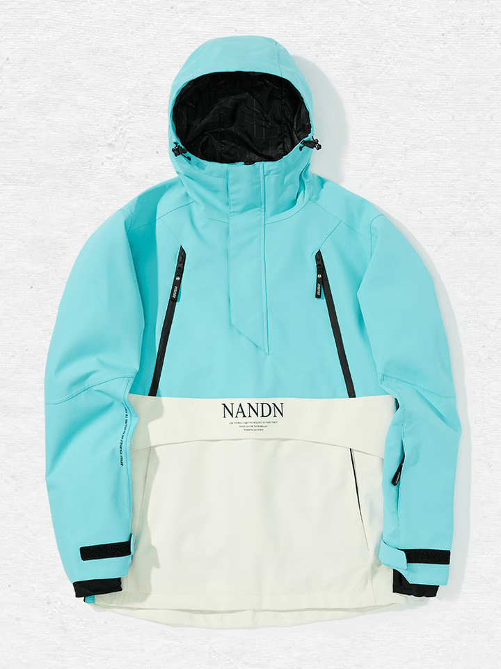 NANDN Insulated Colorblock Hood Jacket - Men's - Snowears- Jackets