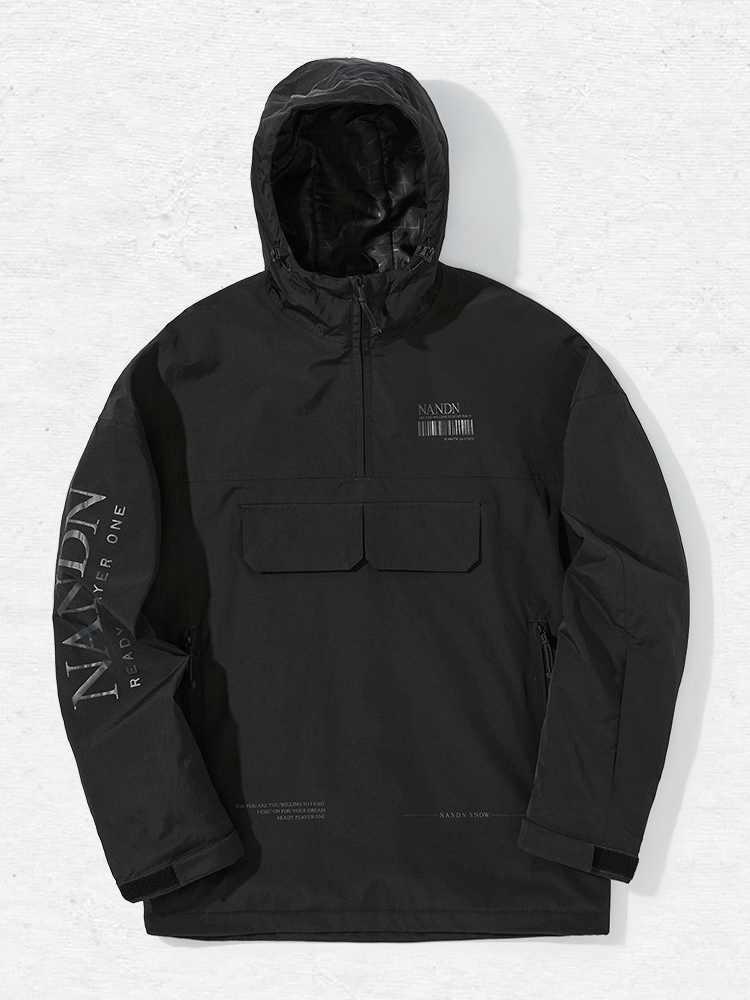 NANDN Pullover Ski Jacket for Men - Snowears