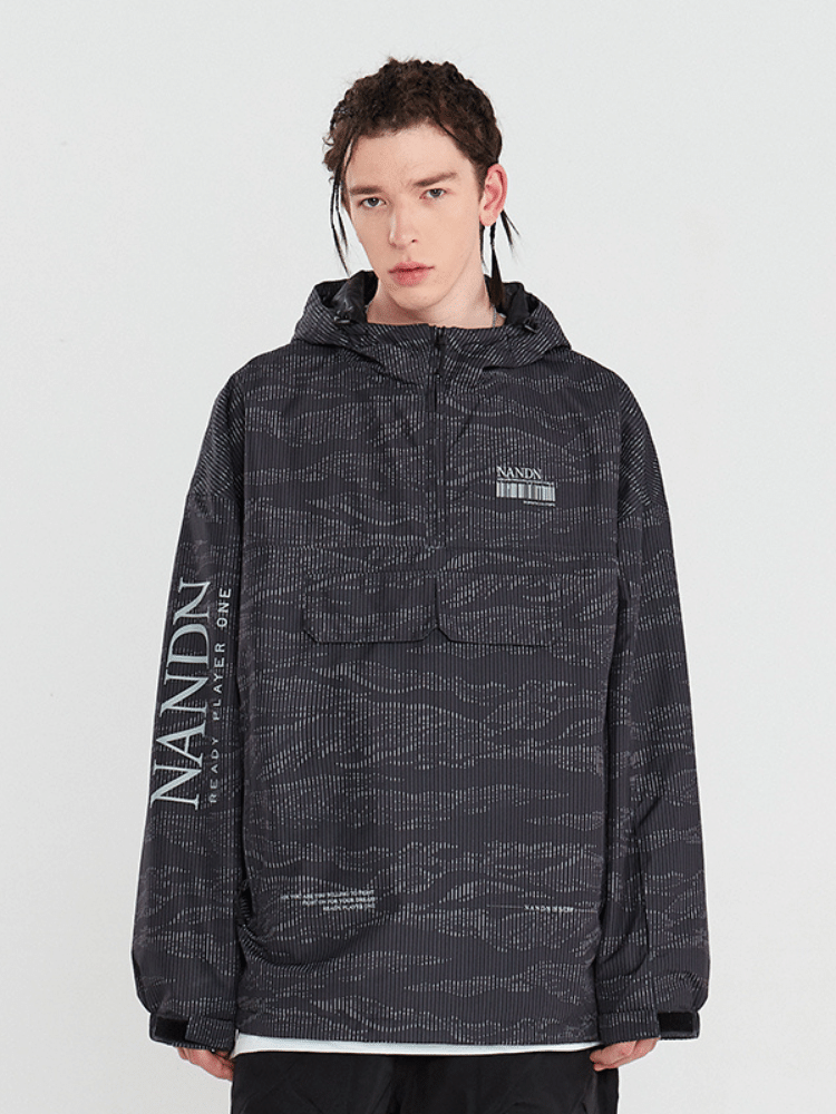NANDN Outerwear Ski Pullover Shell Jacket - Men's NANDN | Snowears.com