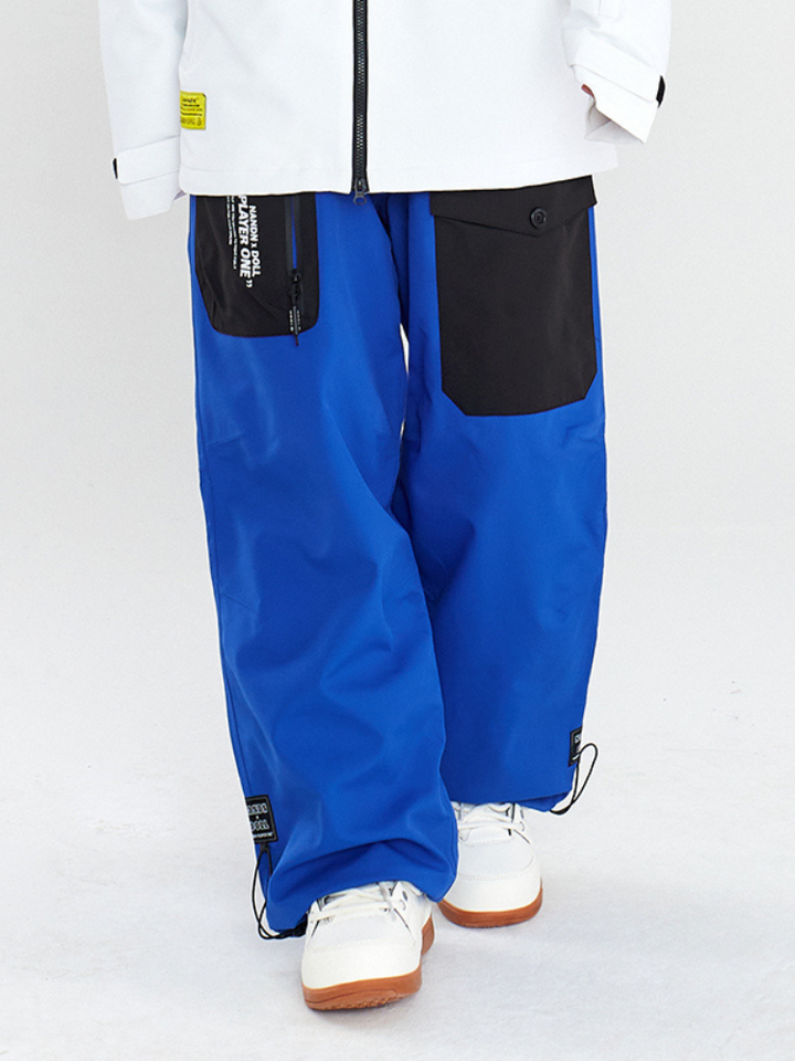 NANDN x DOLL Colorblock Country Snow Pants - Unisex - Snowears- pants