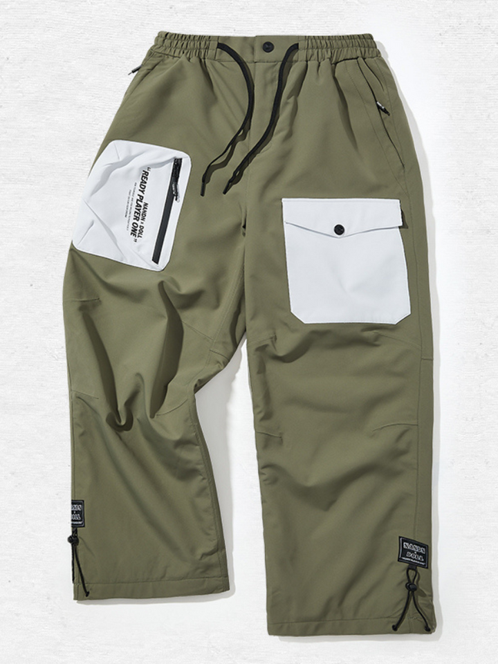NANDN x DOLL Colorblock Country Snow Pants - Unisex - Snowears- pants