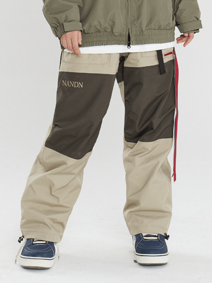 NANDN Colorblock Century Snow Pants - Unisex - Snowears- pants