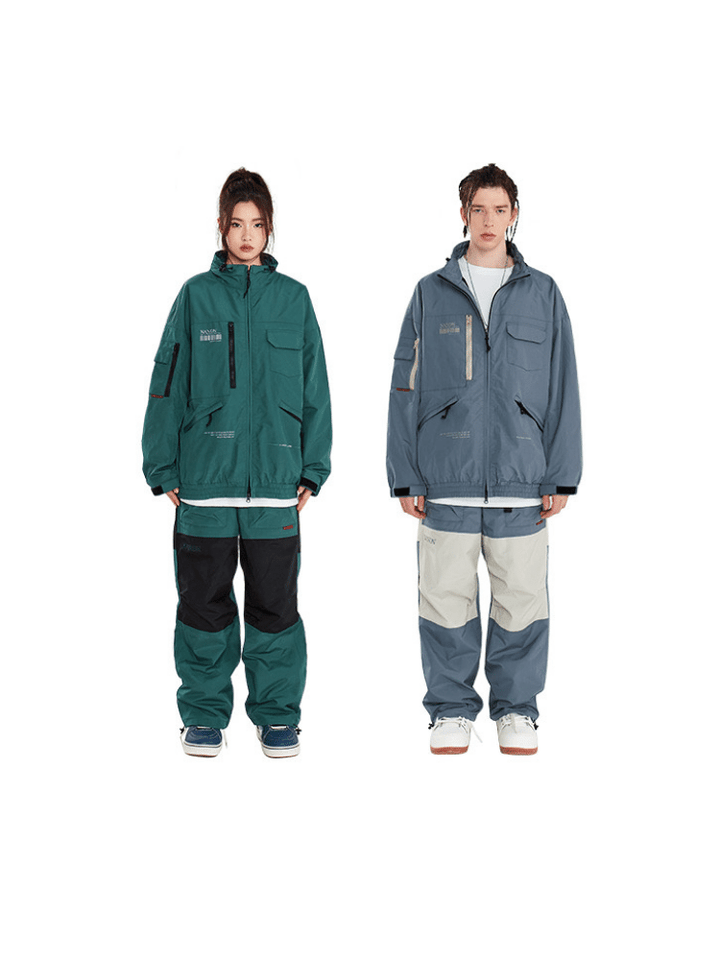 NANDN Colorblock Century Snow Pants - Unisex - Snowears- pants