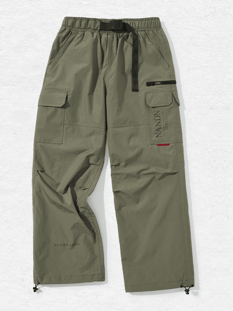 NANDN Parker Snow Pants - Unisex Army Green NANDN | Snowears.com