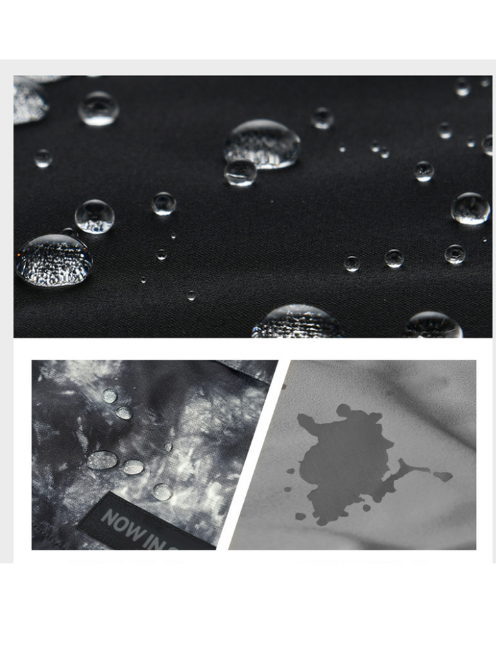 NIS Colorblock Baggy Snow Bibs - Unisex - Snowears- Snow/Ski Bibs