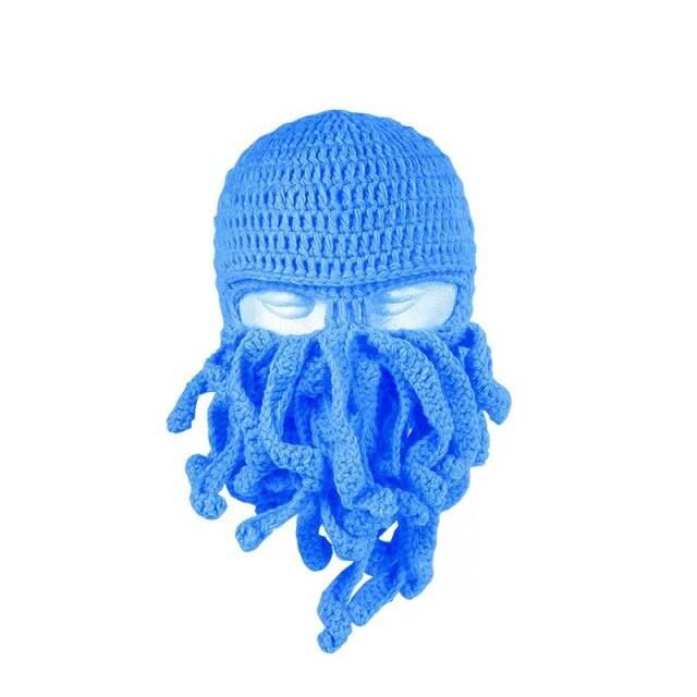 Octopus Knitted Handmade Hat - Snowears-snowboarding skiing jacket pants accessories