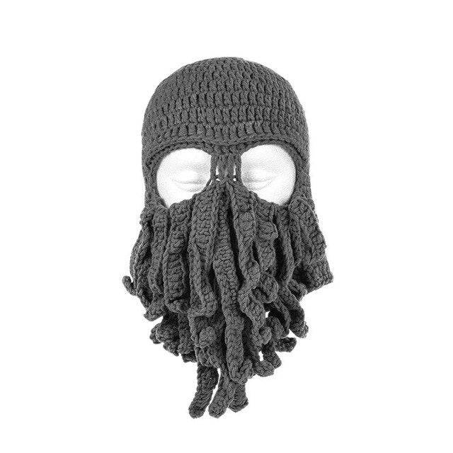Octopus Knitted Handmade Hat - Snowears-snowboarding skiing jacket pants accessories