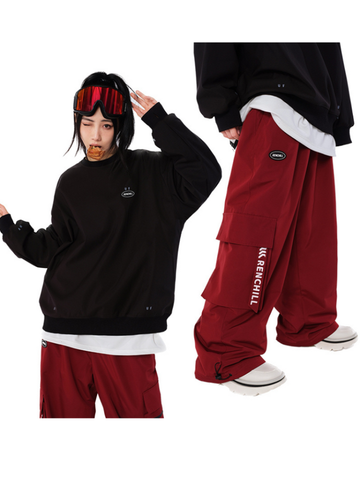 RenChill ベルベット スノボ ウェア パンツ Baggy Snowboard RenChill ベルベット スノボ ウェア パンツ Baggy Snowboard
