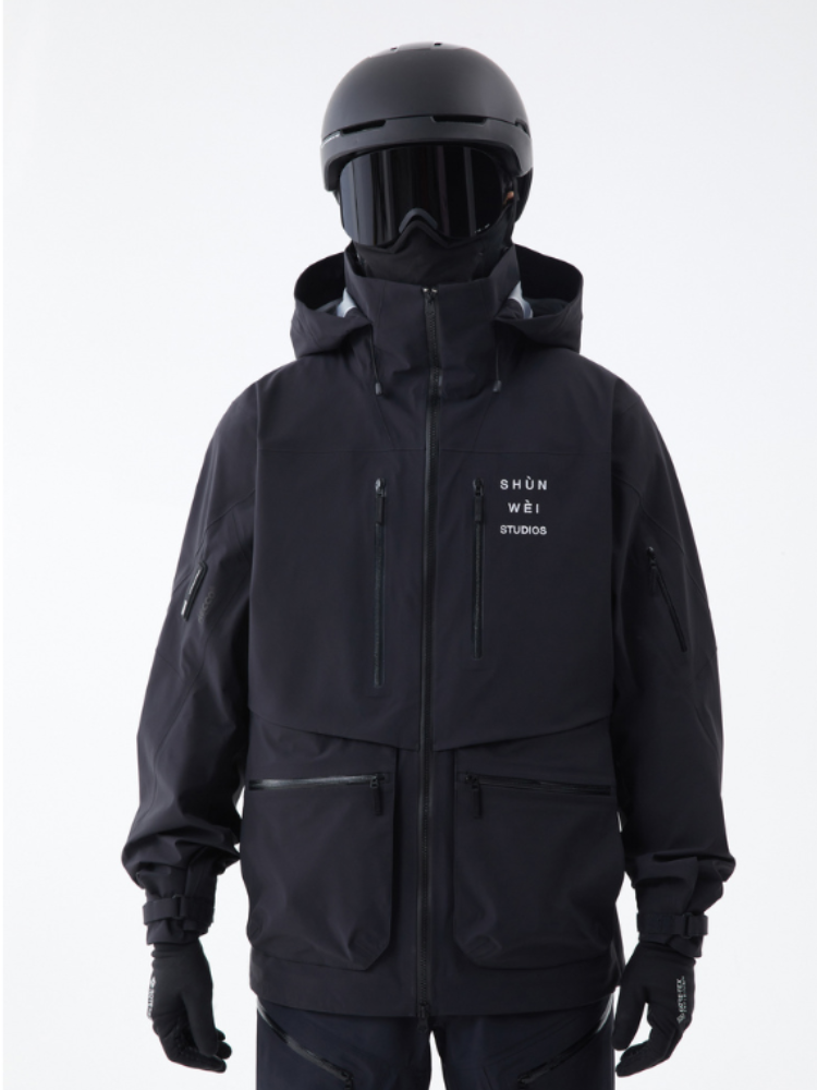 SHUNWEI Snow Rebel 3L Jacket - Men's Black SHUNWEI | Snowears.com
