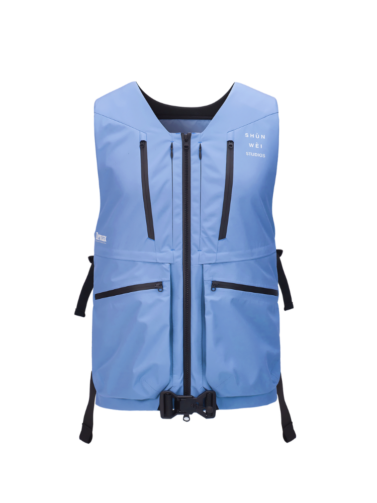 SHUNWEI Powder Town Vest - Unisex Sky Blue SHUNWEI | Snowears.com