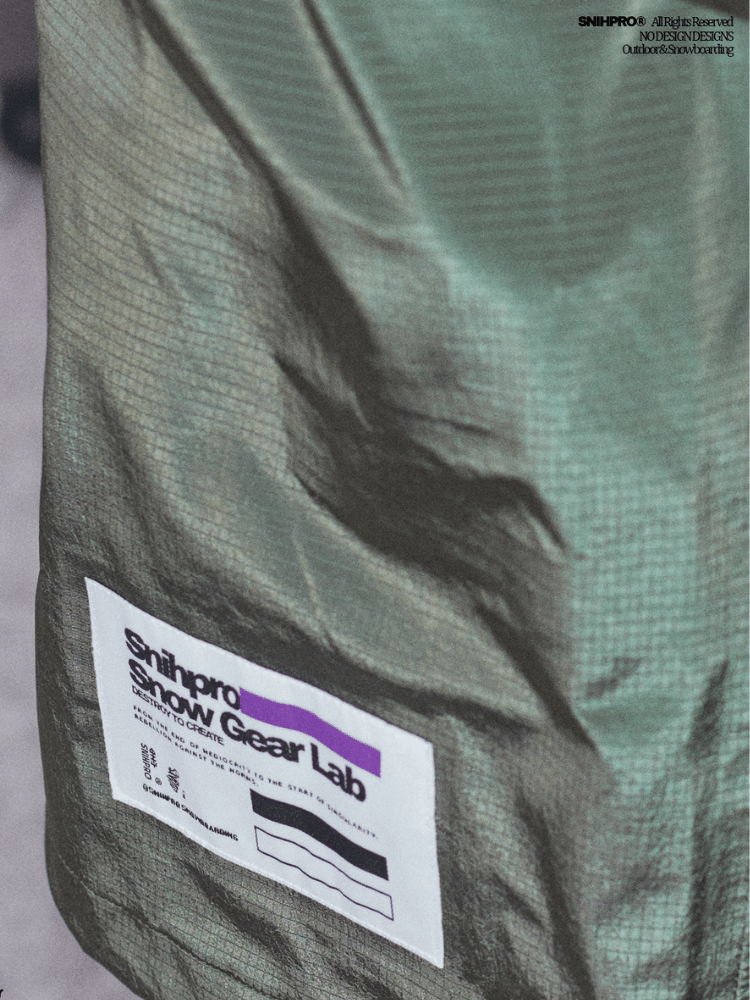 SNIHPRO Metal Nylon 3L Jacket - Unisex - Snowears- Jackets