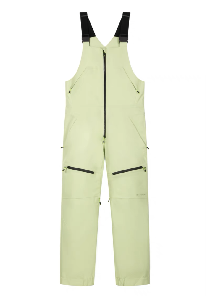 Yetisnow Apple Green Bib Pants - Men's Green Yetisnow | Snowears.com
